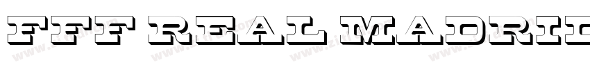 FFF Real Madrid 2019字体转换